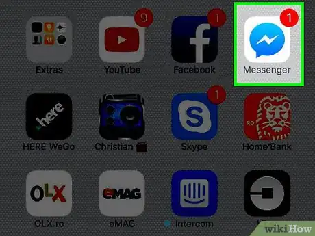 Image titled Switch Your Facebook Messenger Account Step 1