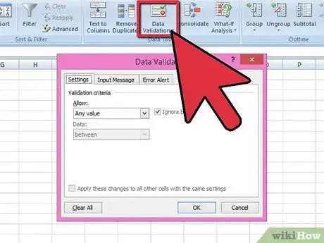 Image titled Add a Drop Down Box in Excel 2007 Step 5