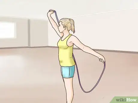 Image titled Use the Rope in Rhythmic Gymnastics Step 11