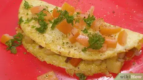 Image titled Make a Vegetable Omelette Step 12