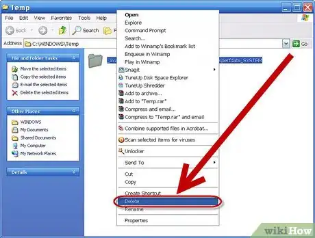Image titled Free Up Disk Space on a Windows XP PC Step 2Bullet3