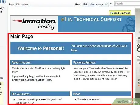 Image titled Create a New Wiki Using ShoutWiki Step 13