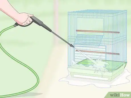 Image titled Clean a Cockatiel Habitat Step 16