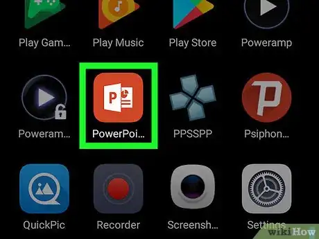 Image titled Edit the Footer on a PowerPoint Presentation on Android Step 1