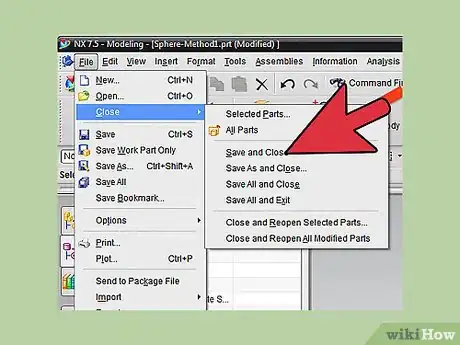 Image titled Create Spheres on Siemens NX Step 7