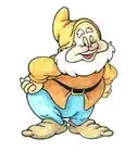 Draw Happy from the Seven Dwarfs