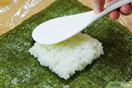 Image titled Make a Sushi Sandwich (Onigirazu) Step 5