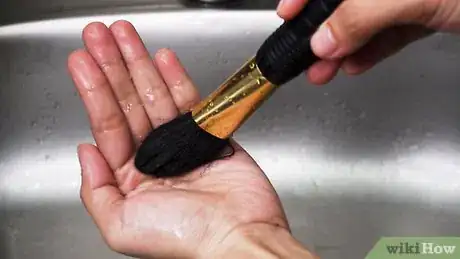 Image titled Clean Brushes Step 4