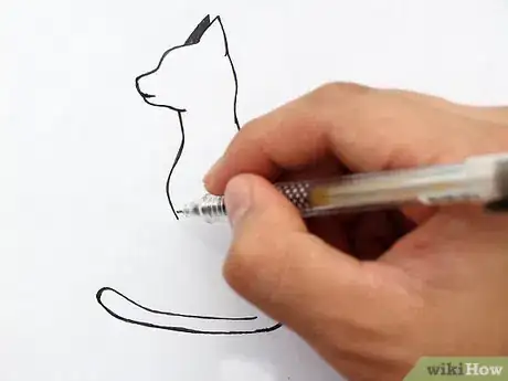 Image titled Draw Bastet in Cat Form Step 8