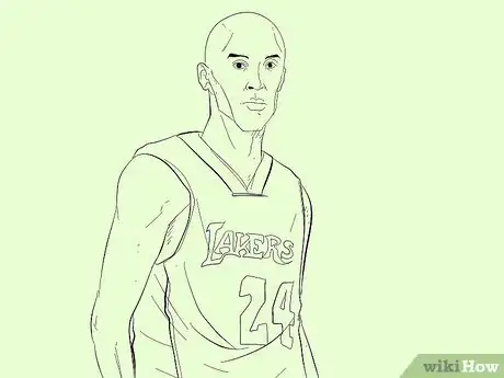 Image titled Draw Kobe Bryant Step 8