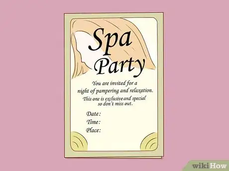 Image titled Have a Spa Party Step 2
