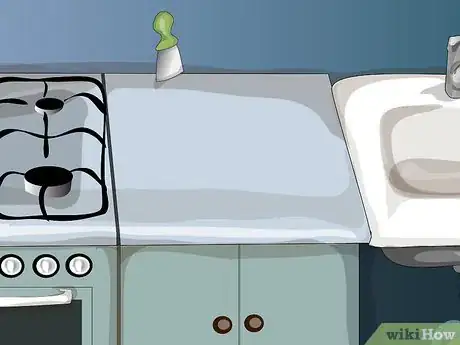 Image titled Recaulk Kitchen Counter Where It Meets the Backsplash Step 7