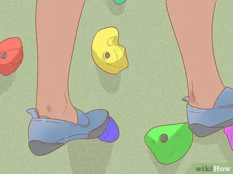 Image titled Match and Switch in Rock Climbing Step 9