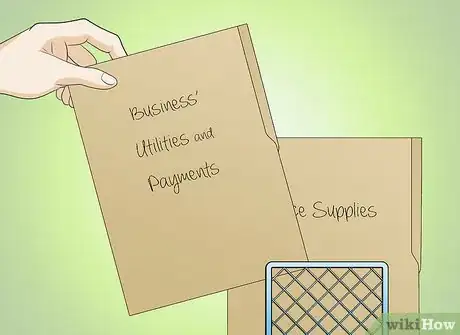 Image titled Set up an Easy Record Keeping System Step 7
