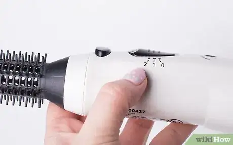 Image titled Curl Hair Using a Hot Air Brush Step 18