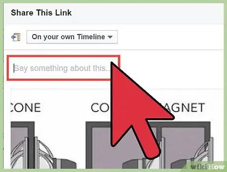 Image titled Repost on Facebook Step 7