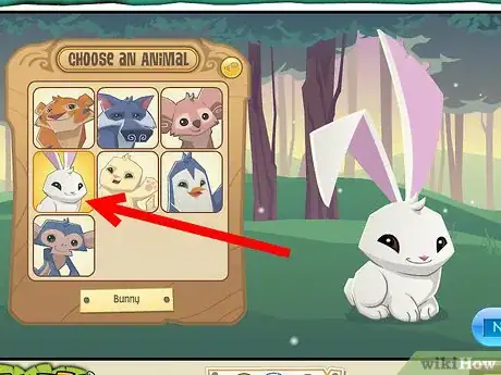 Image titled Get Adopted As a Kitten on Animal Jam Step 1