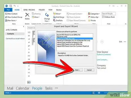 Image titled Convert Vcard Contacts to Microsoft Outlook Format Step 2Bullet3