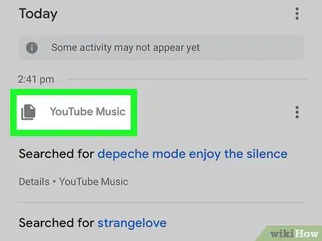 Image titled See Your YouTube Music Search History on iPhone or iPad Step 8