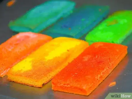 Image titled Make a Rainbow Cake Step 9