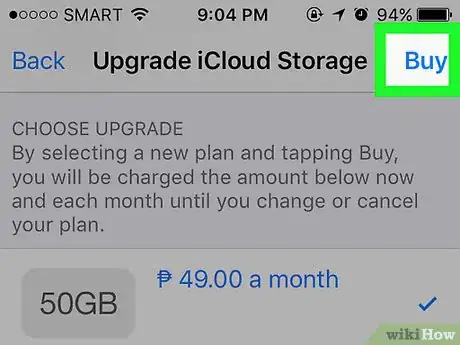 Image titled Change Your iCloud Storage Plan Step 6