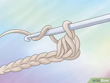 Image titled Crochet a Hooded Scarf Step 11