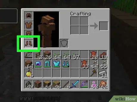 Image titled Create Leather Armor in Minecraft (for Computers) Step 23