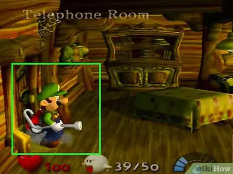 Image titled Defeat Uncle Grimmly in Luigi's Mansion Step 1