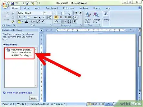 Image titled Set up Autosave on Microsoft Word 2007 Step 12