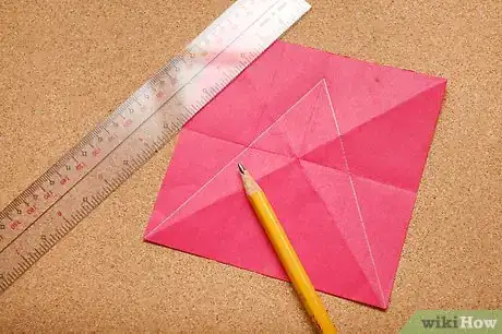Image titled Cut a Equilateral Triangle from a Square of Paper Step 6