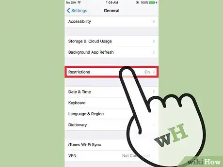 Image titled Set Reminder Restrictions on an iPhone Step 3