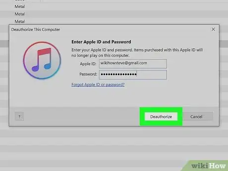 Image titled Deauthorize iTunes Step 6