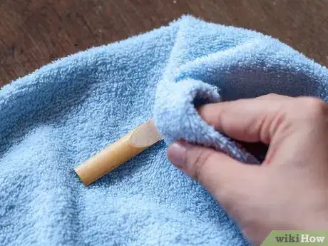 Image titled Extend the Life of a Clarinet Reed Step 4