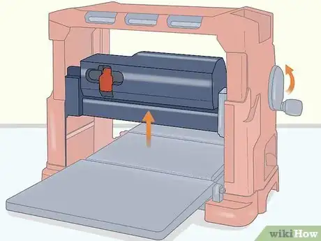 Image titled Adjust Planer Tables Step 2