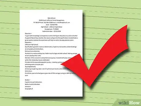 Image titled Write a College Resume Step 16