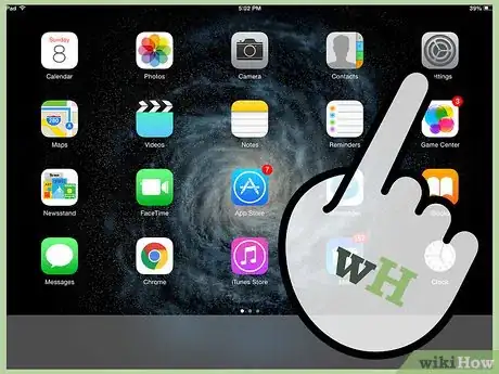 Image titled Change the Home Screen Background on an iPad Step 1