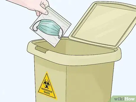 Image titled Dispose of Surgical Masks Step 6
