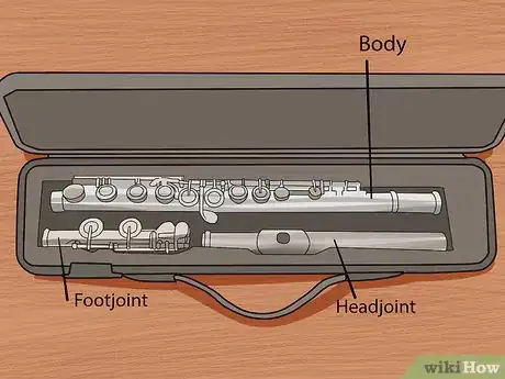 Image titled Assemble a Flute Step 1