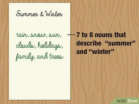 Image titled Write a Diamante Step 6