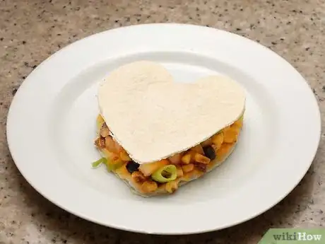 Image titled Make Heart Shaped Quesadillas Final