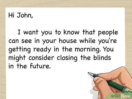 Image titled Deal with an Exhibitionist Neighbor Step 2