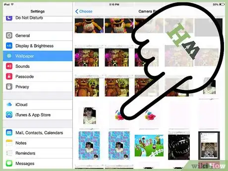Image titled Change the Home Screen Background on an iPad Step 7