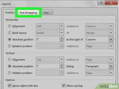 Image titled Anchor an Image in Word Step 7