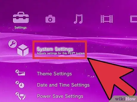 Image titled Reset the Default Settings of PS3 Step 2