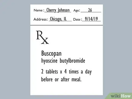 Image titled Take Buscopan Step 8