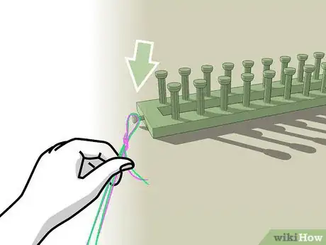 Image titled Knit a Scarf on a Loom Step 03