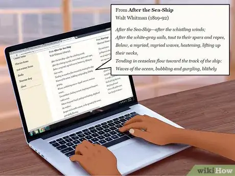 Image titled Write Freeform Poetry Step 1