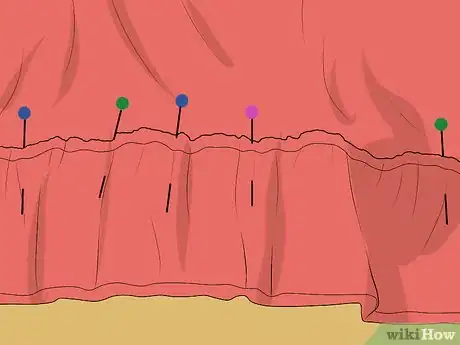 Image titled Add a Ruffle Edge to Blankets Step 8