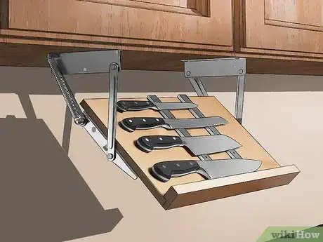 Image titled Store Knives in Your Kitchen Step 7