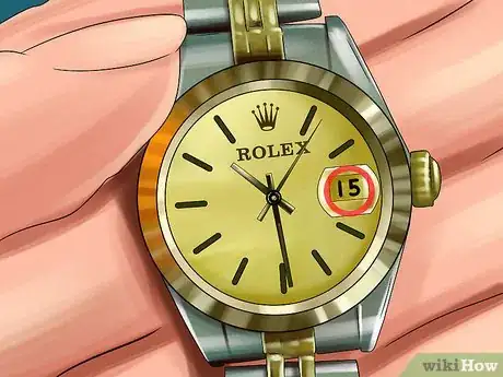 Image titled Tell if a Rolex Watch is Real or Fake Step 3